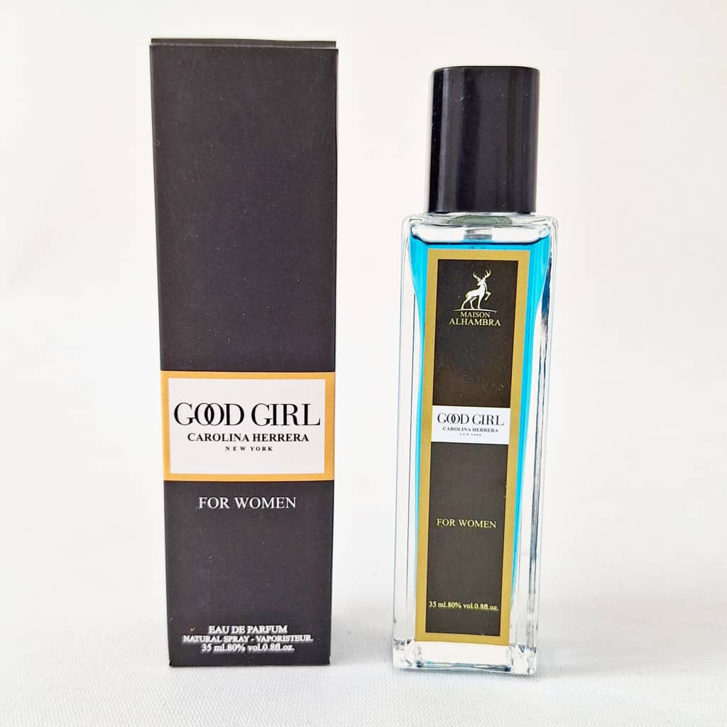 عطر ادکلن گودگرل مشکی الحمبرا حجم 35 میل